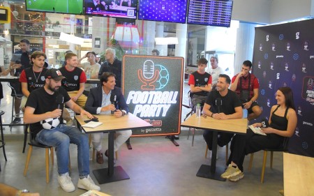 Κοπιτσής και Λιβάνης στο Πάμε Στοίχημα Football Party by Gazzetta