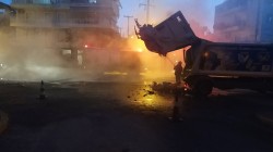 Απορριμματοφόρο πήρε φωτιά κατά την κίνησή του – Ο επαγγελματισμός του πληρώματός του